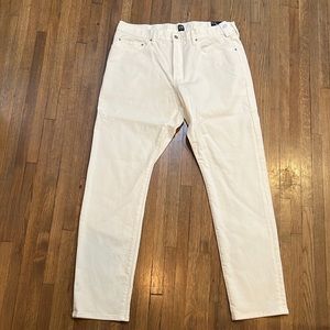 Brand New Cream Gap Flex Slim Jeans 36/32